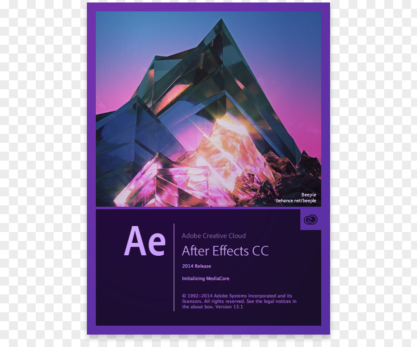 After Effects Logo Adobe Creative Cloud Splash Screen Systems Computer Software PNG