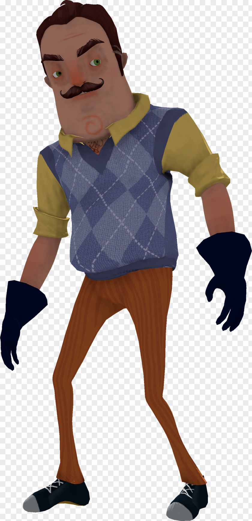 Bendy Fanart Hello Neighbor And The Ink Machine Character Image Bacon Soup PNG
