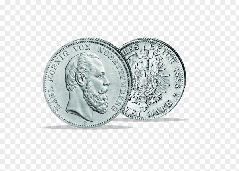 Karl Mark Coin Silver Nickel PNG