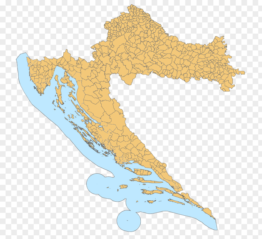 Map Administrative Divisions Of Croatia Dubrovnik Republic Ragusa Kingdom PNG