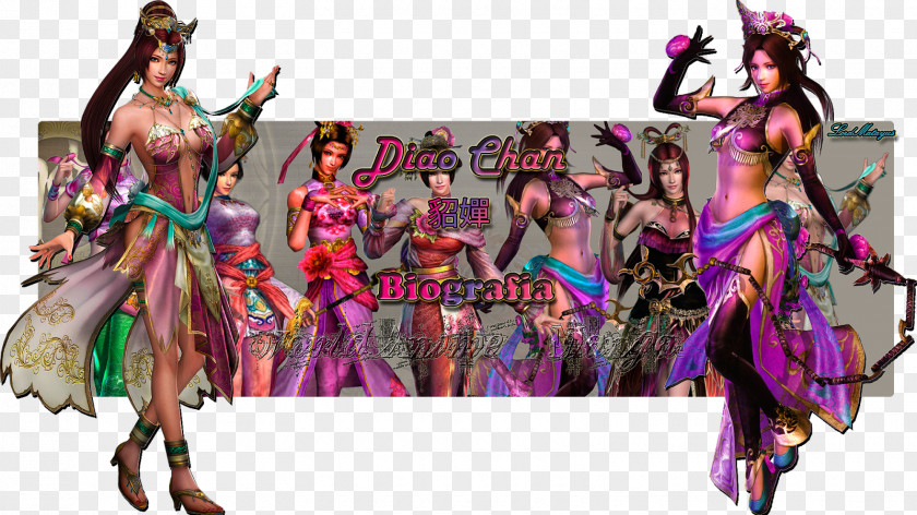 Sin Chan Diaochan Dynasty Warriors 8 Four Beauties Koei Tecmo Games Costume PNG