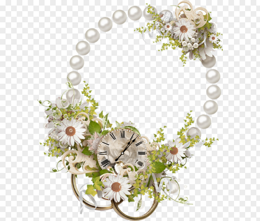 Wedding Invitation Floral Design Centerblog Necklace PNG