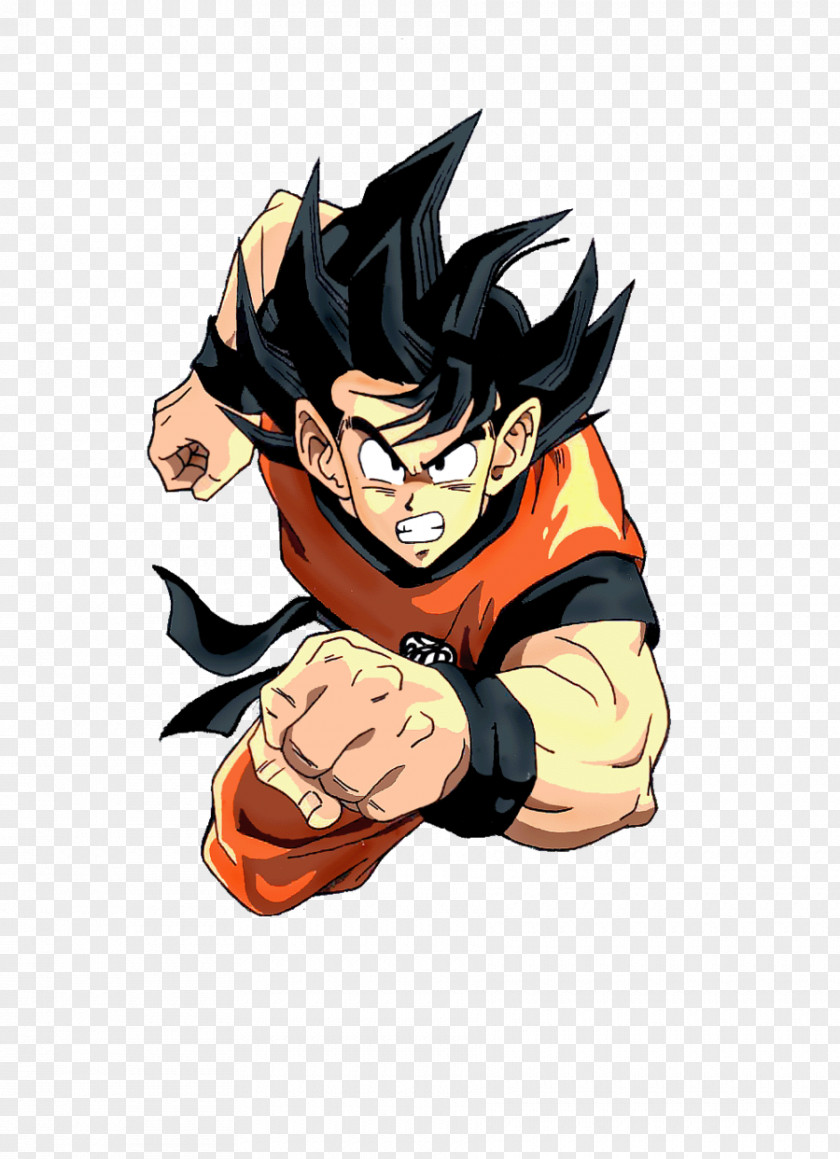 Goku Character Display Device PNG