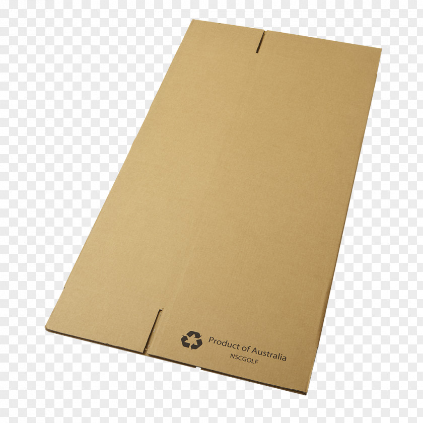 Golf Paper Clubs Box Carton PNG