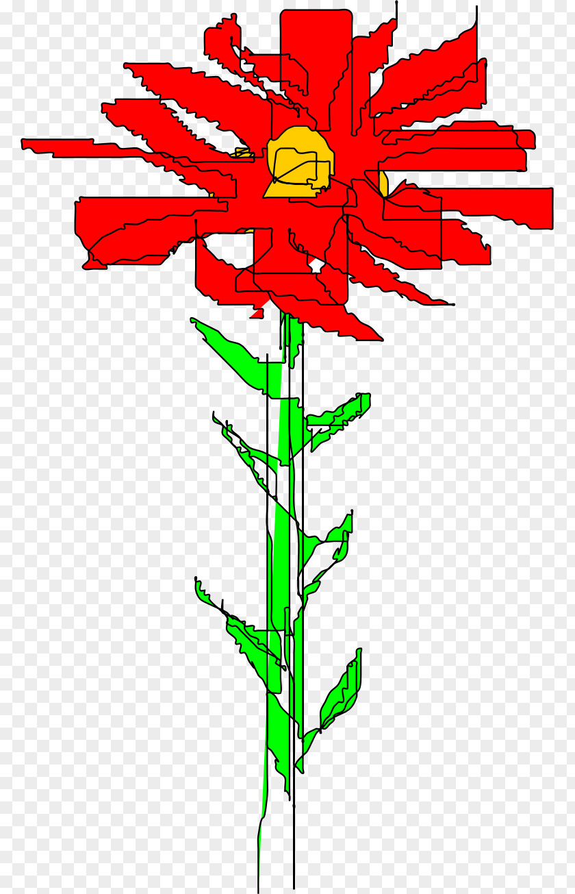 Red Flower Floral Design Award Cut Flowers PNG
