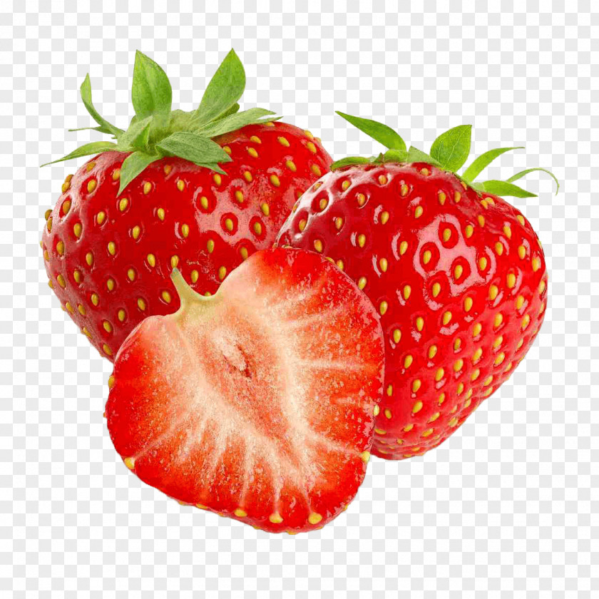 Three Strawberries PNG Strawberries, red strawberry fruits illustration clipart PNG