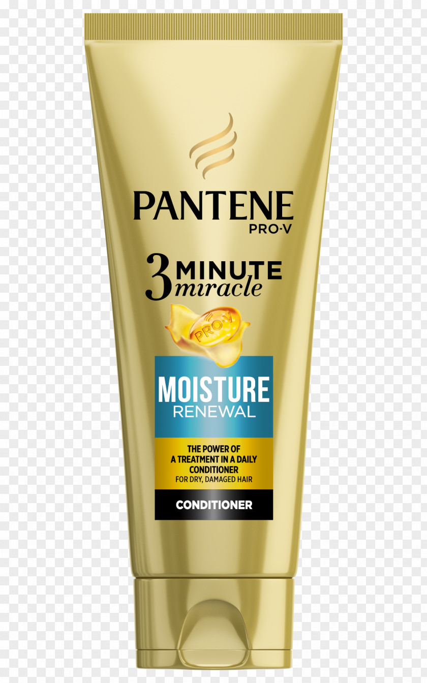 Hair Pantene Pro-V 3 Minute Miracle Moisture Renewal Deep Conditioner Shampoo PNG
