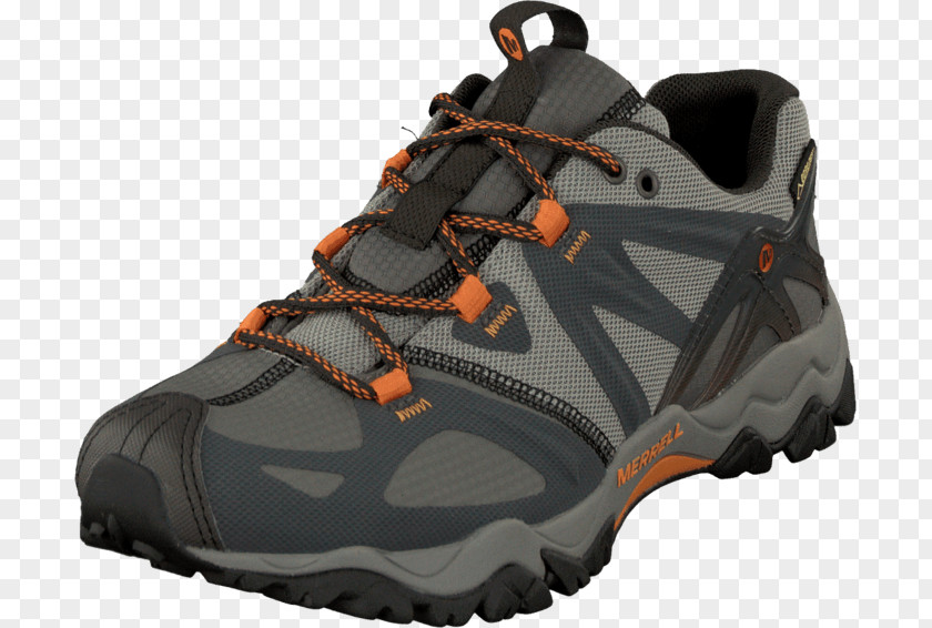 Orange Grey Sneakers Shoe Boot New Balance Merrell PNG