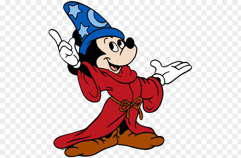 Mickey Mouse Sorcerer's Hat Minnie Epic The Apprentice PNG