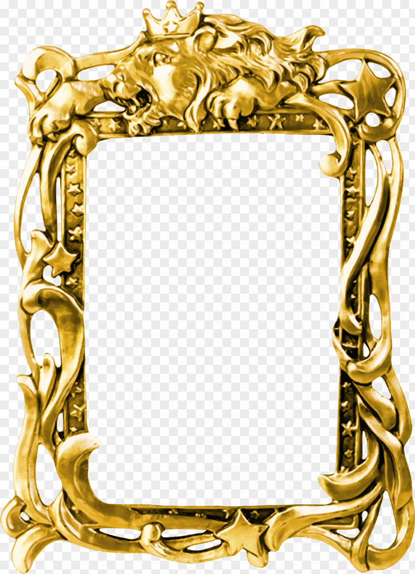 Ornate Vector Picture Frames Ornament PNG