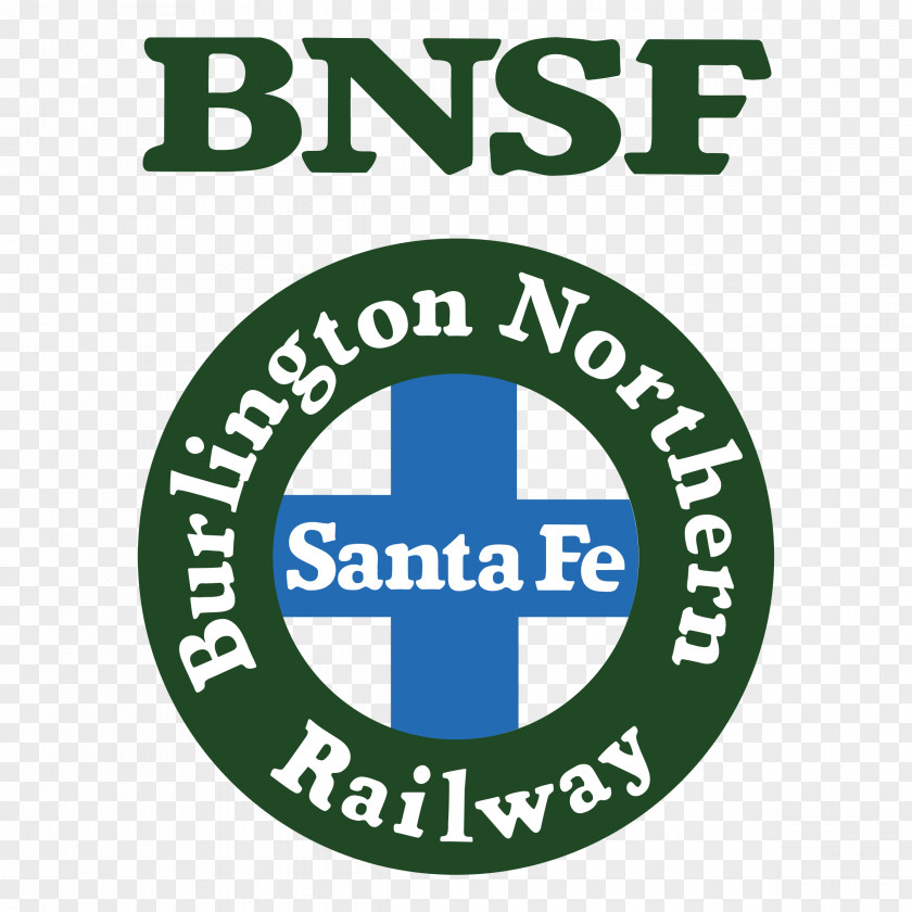 Train BNSF Railway Logo Rail Transport Atchison, Topeka And Santa Fe PNG
