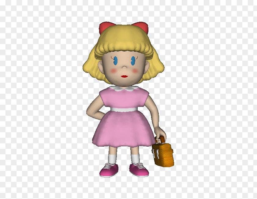 Doll Toddler Figurine Cartoon Character PNG