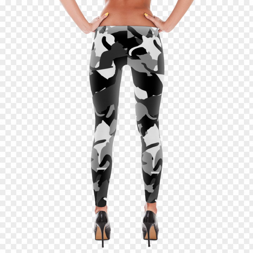 Leggings Mock Up Clothing Tights Pants Sportswear PNG