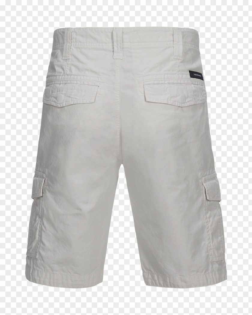Maet Clothing White Bermuda Shorts Color Red PNG