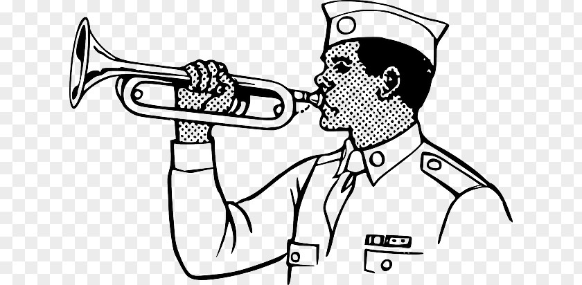 Trumpet Clip Art Bugle Vector Graphics Openclipart Image PNG