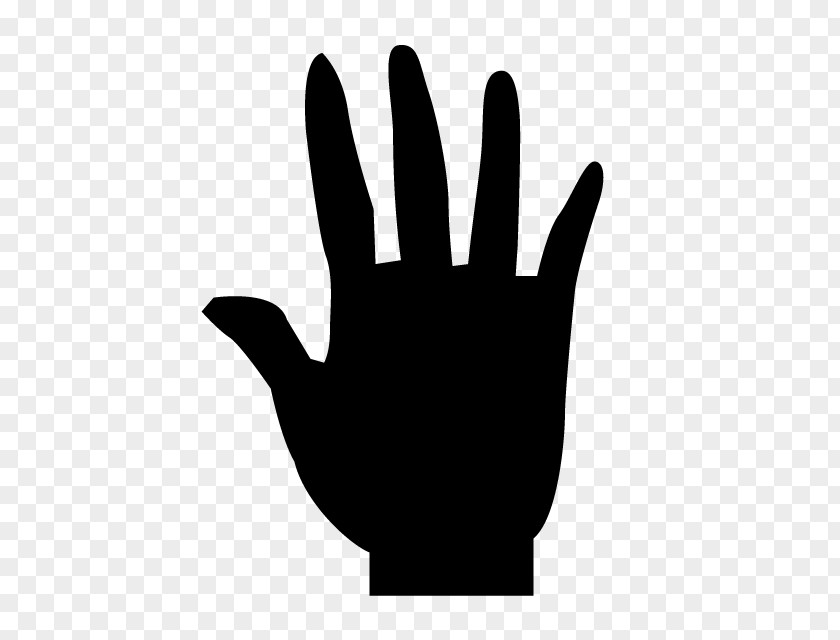 Logo Blackandwhite Finger Hand Glove Personal Protective Equipment Gesture PNG