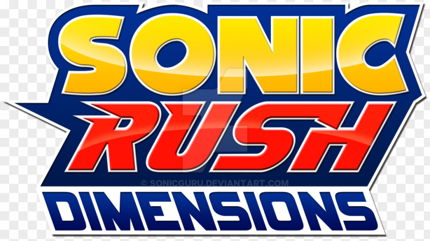 Sonic Rush The Hedgehog Sega Team Drive-In Video Game PNG