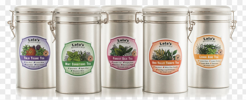 Tea Blending And Additives Caddy Tin Can Beverage PNG