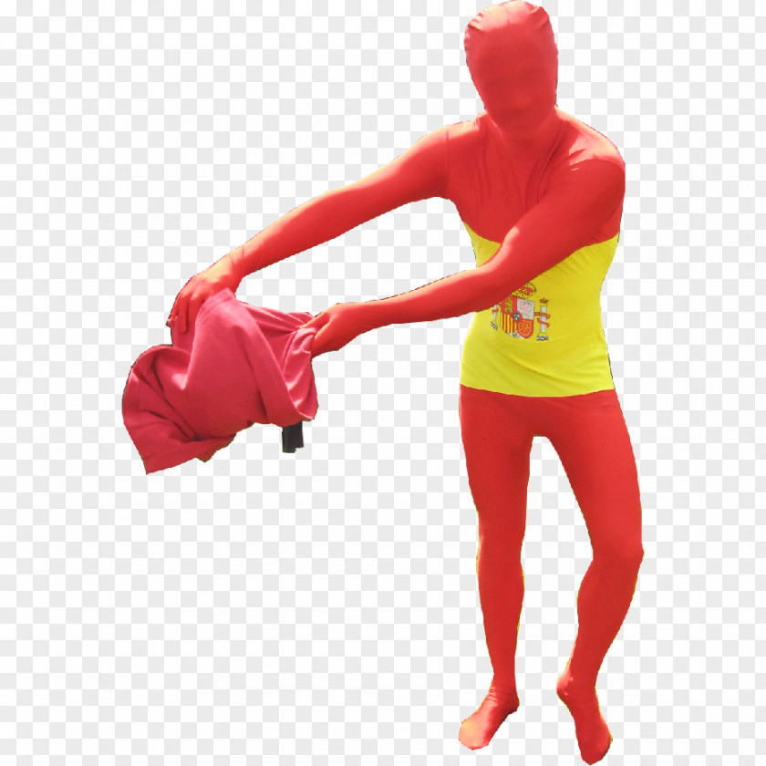 Tomato Red Dress Spain Costume Party Spanish Flag Adult Morphsuit Morphsuits PNG