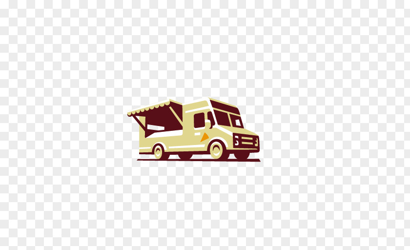 Car Cafe Hamburger Fast Food Truck Logo PNG