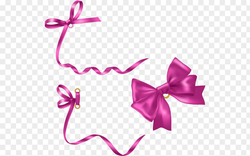 Pink Ribbon Vector Graphics Gift Clip Art Illustration PNG