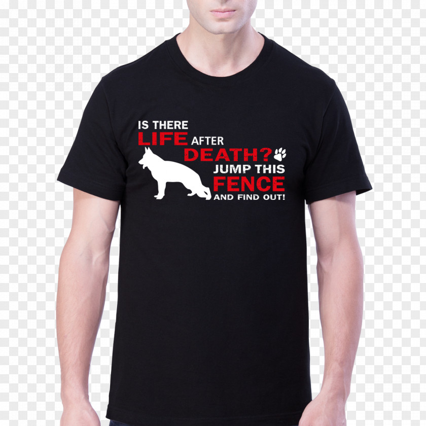 T-shirt Printed German Shepherd Dobermann Sleeve PNG