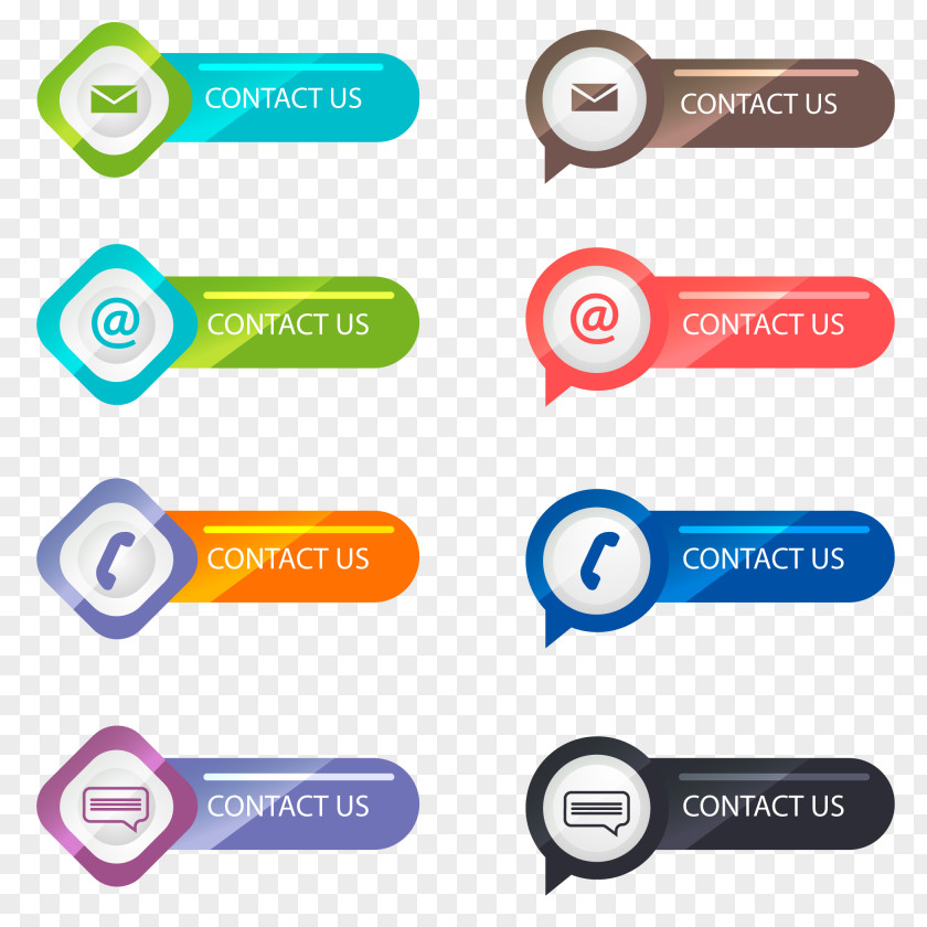 Vector Contact Button Euclidean Download Icon PNG