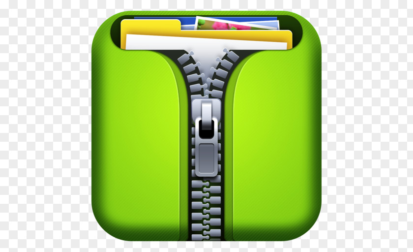 Apple The Unarchiver Zip RAR App Store PNG