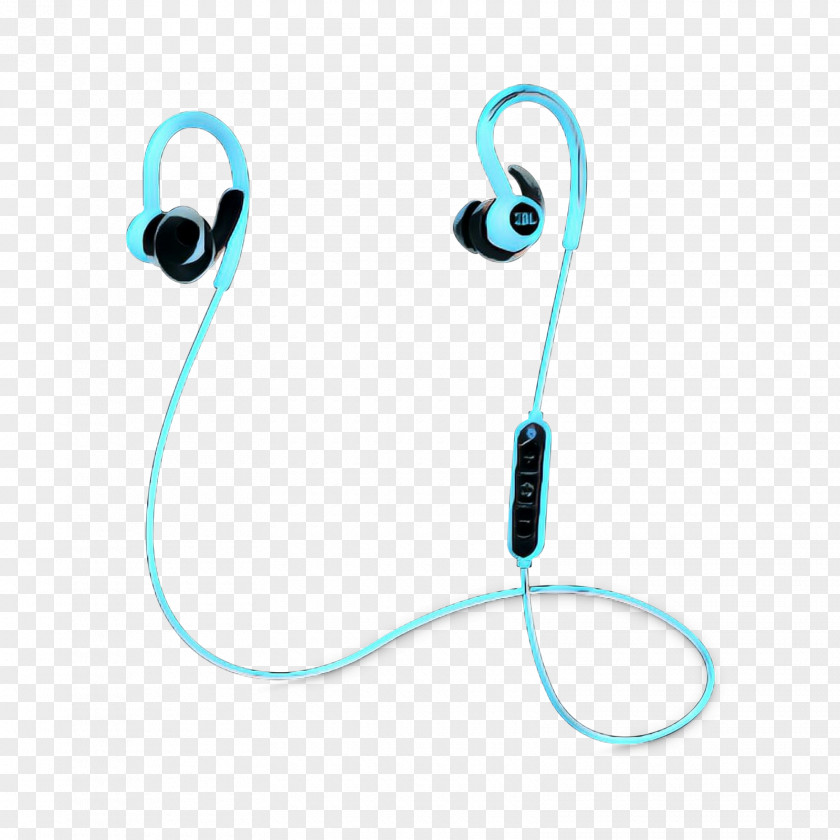 Headset Electronic Device Headphones Turquoise Audio Equipment Technology Ear PNG