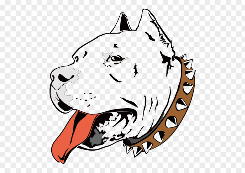 Puppy Tongue Vector American Pit Bull Terrier Staffordshire PNG