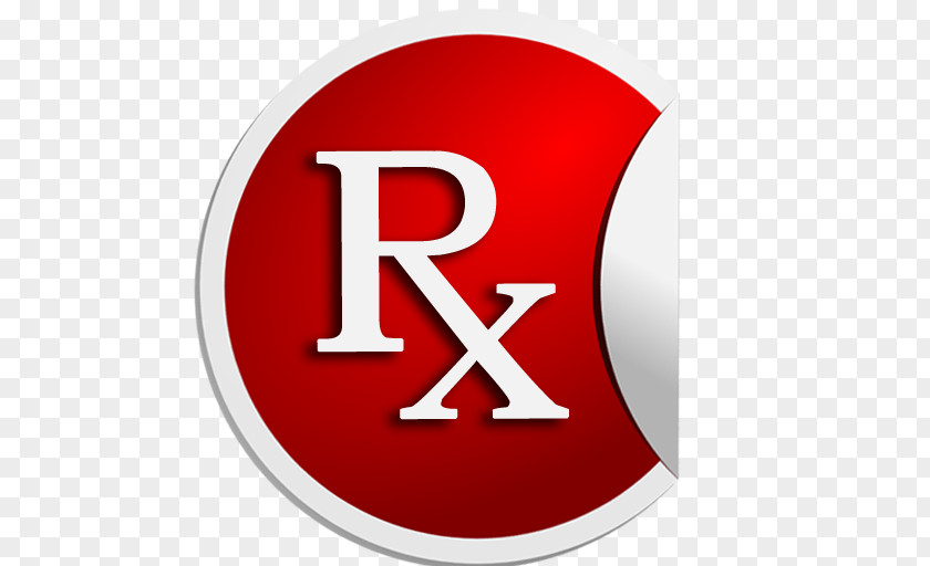 Red Rx Symbol Icon Medical Prescription Pharmaceutical Drug Clip Art PNG