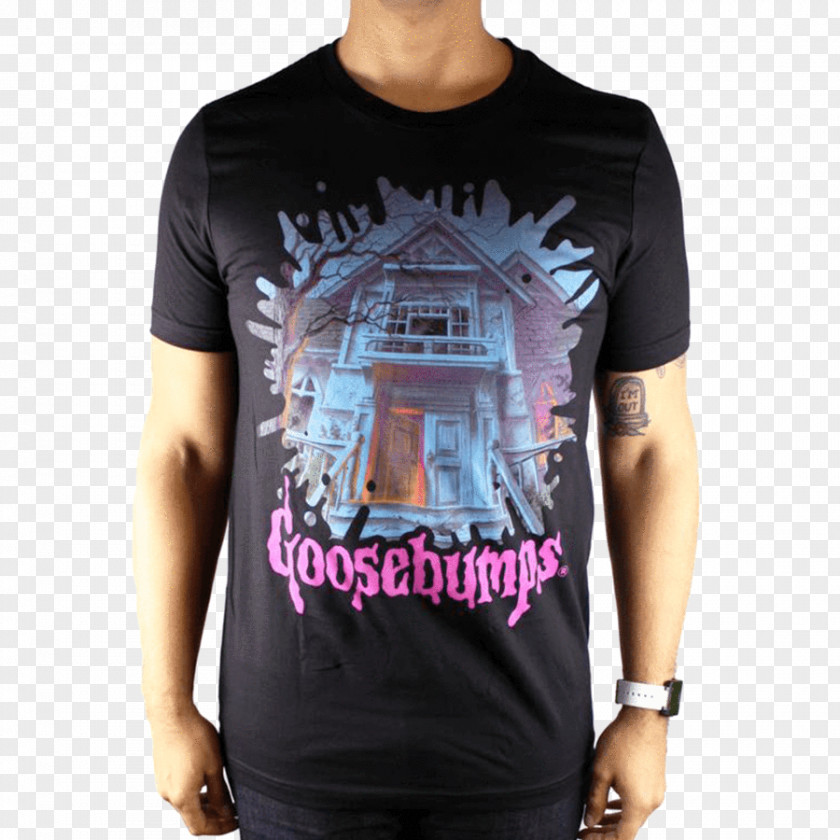 T-shirt Welcome To Dead House Sleeve Goosebumps PNG