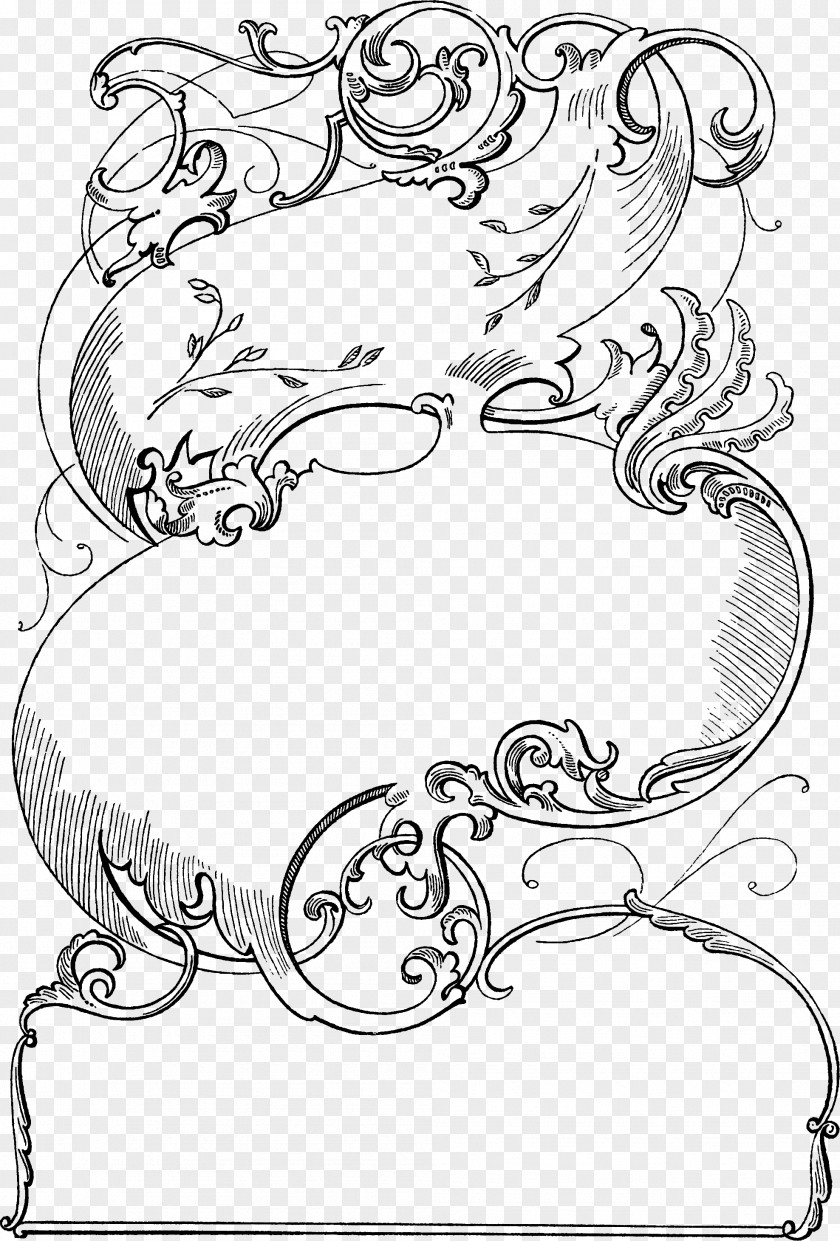 Vintage Lines Cliparts Victorian Era Borders And Frames Picture Frame Ornament Clip Art PNG