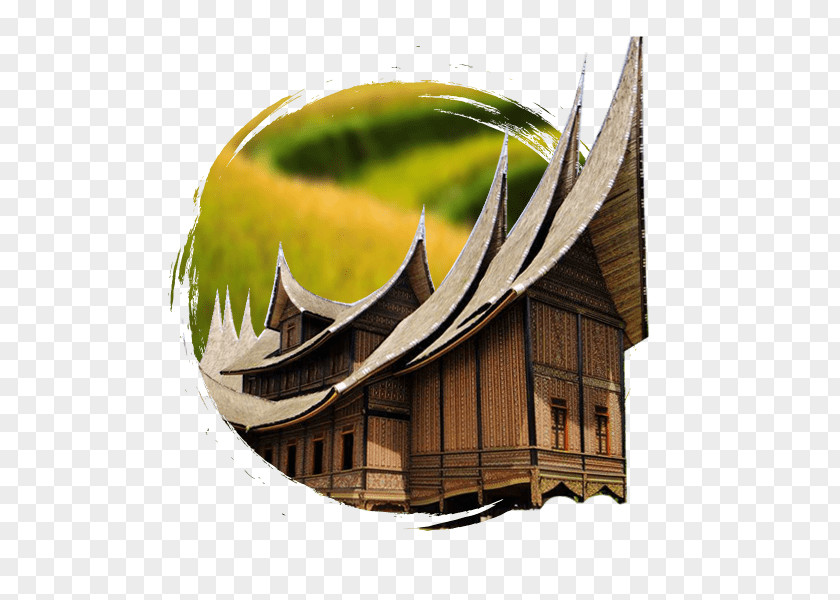 Bali West Sumatra Rumah Adat Lombok Gadang House PNG