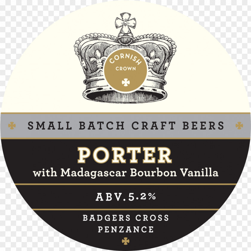 Beer Cornish Crown Brewery Porter Ale Cider PNG