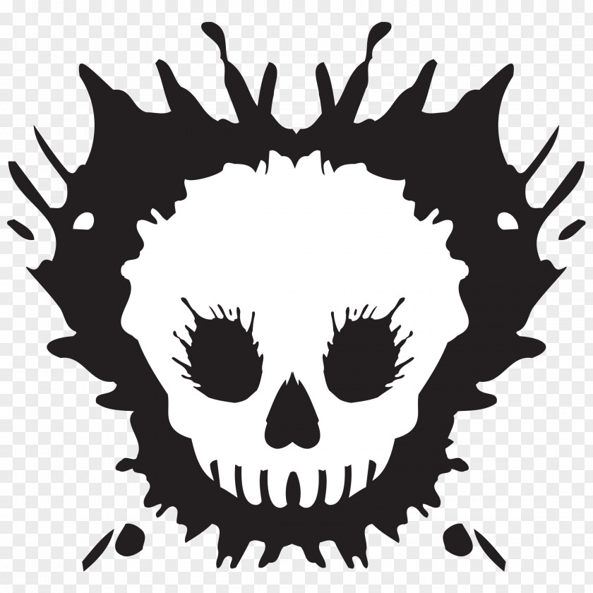 Creative Skull T-shirt PNG