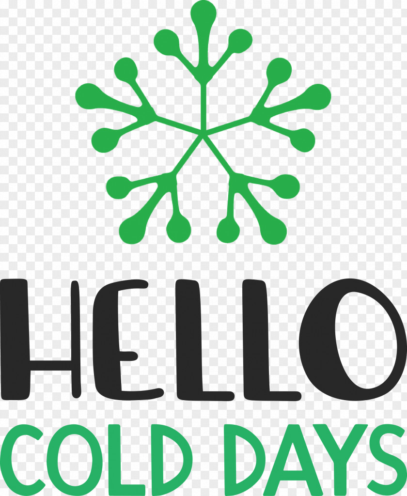 Hello Cold Days Winter Snow PNG