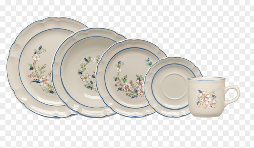 Vajilla Tableware Porcelain Plate Mug PNG