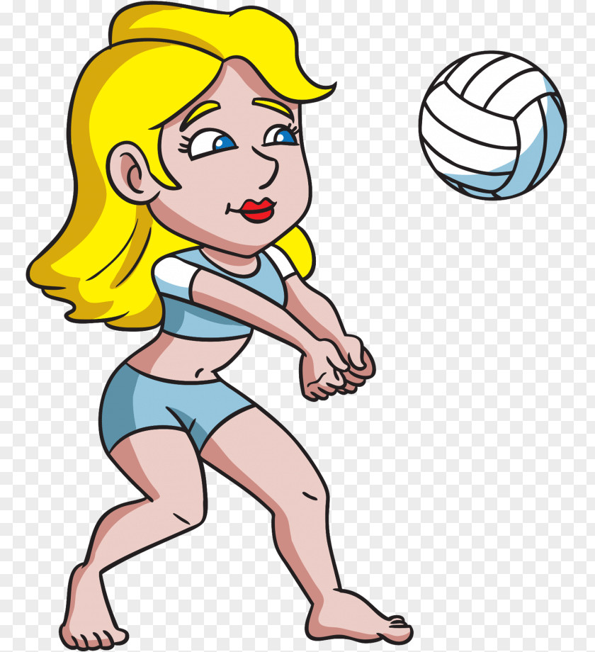 Volleyball Beach Woman ASICS PNG