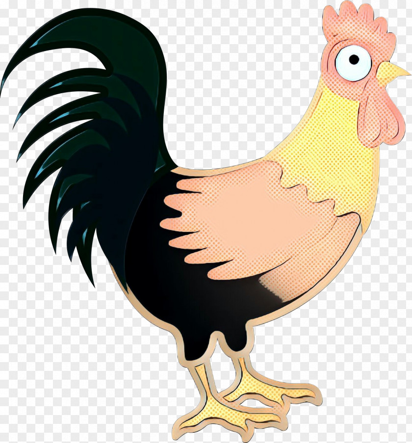 Wing Beak Bird Chicken Rooster Cartoon Comb PNG