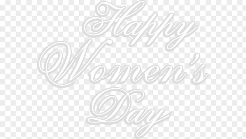 Women's Day Element Paper White Logo Font PNG