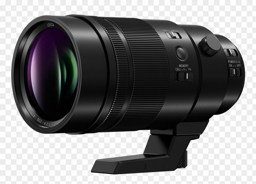 Camera Lens Lumix G Micro System Panasonic Leica DG Elmarit 200mm F/2.8 POWER O.I.S. Four Thirds PNG