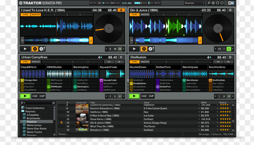 Claw Scratch Traktor Vinyl Emulation Software Audio Native Instruments Disc Jockey PNG