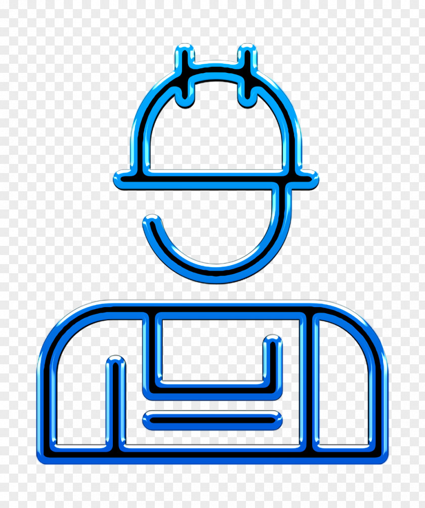 Construction Line Craft Icon Helmet People PNG