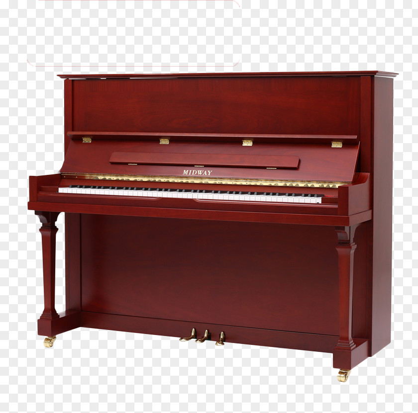 US Dulwich (MIDWAY) Brown Upright Piano Shanghai Digital Electric Steinway & Sons PNG