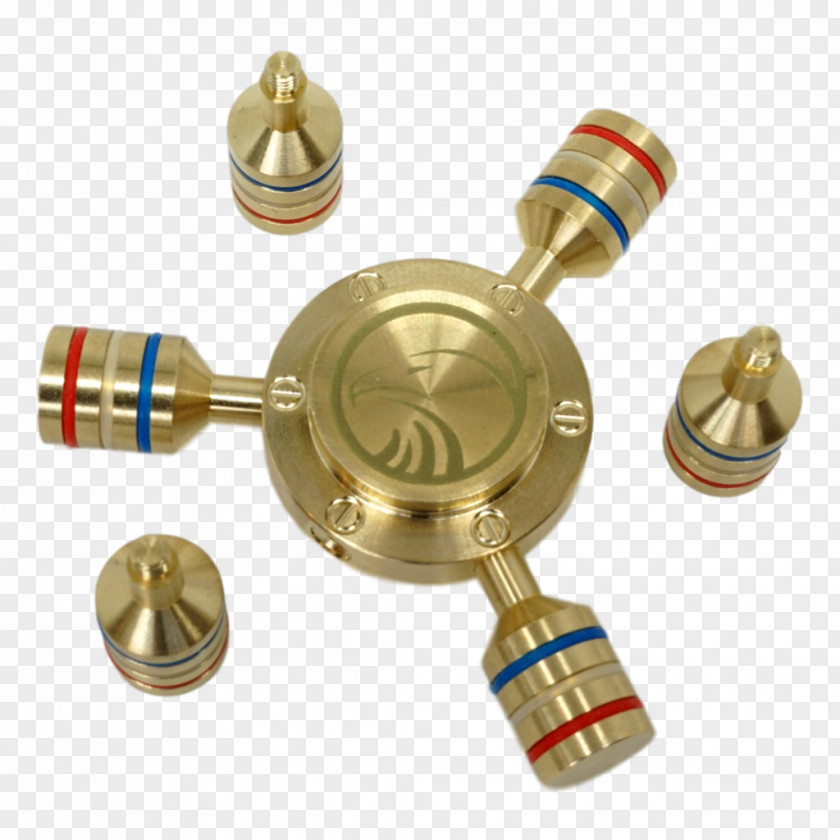 Fidget Spinner Fidgeting Brass Gyroscope Bearing PNG