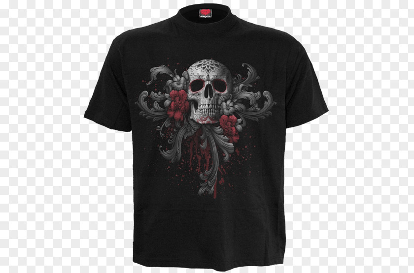 Mexican Painted Skull Banner T-shirt Clothing Hoodie Robe PNG