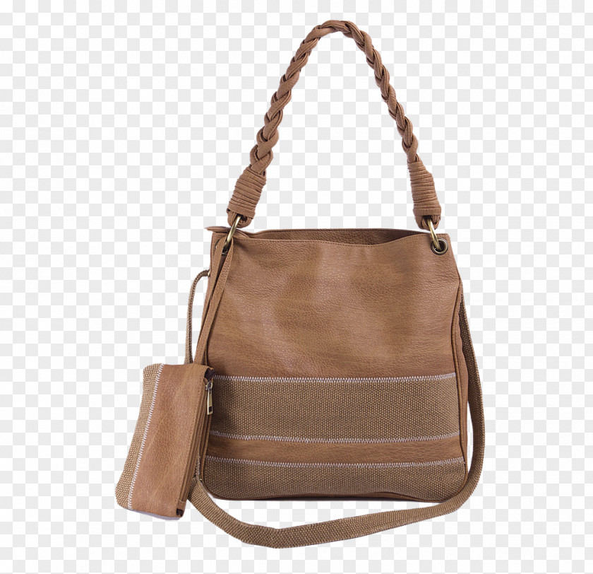 Ms. Solid Color Leather Shoulder Bag Tote Hobo Brown Caramel PNG