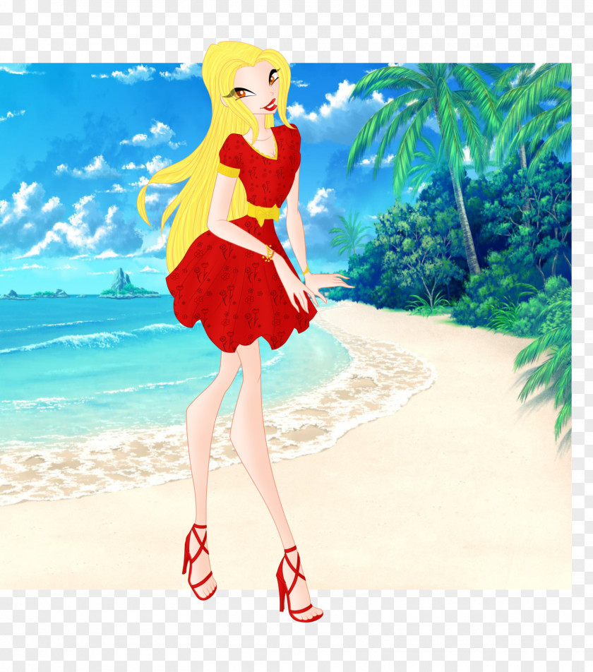 SUMMER OUTFIT Work Of Art Painting Fashion Illustration PNG