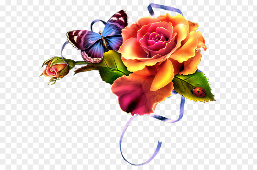 Flower Paper Garden Roses Art PNG